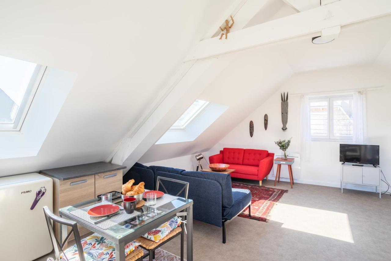 TERANGA - Studio proche CHU avec grande terrasse Rennes Esterno foto