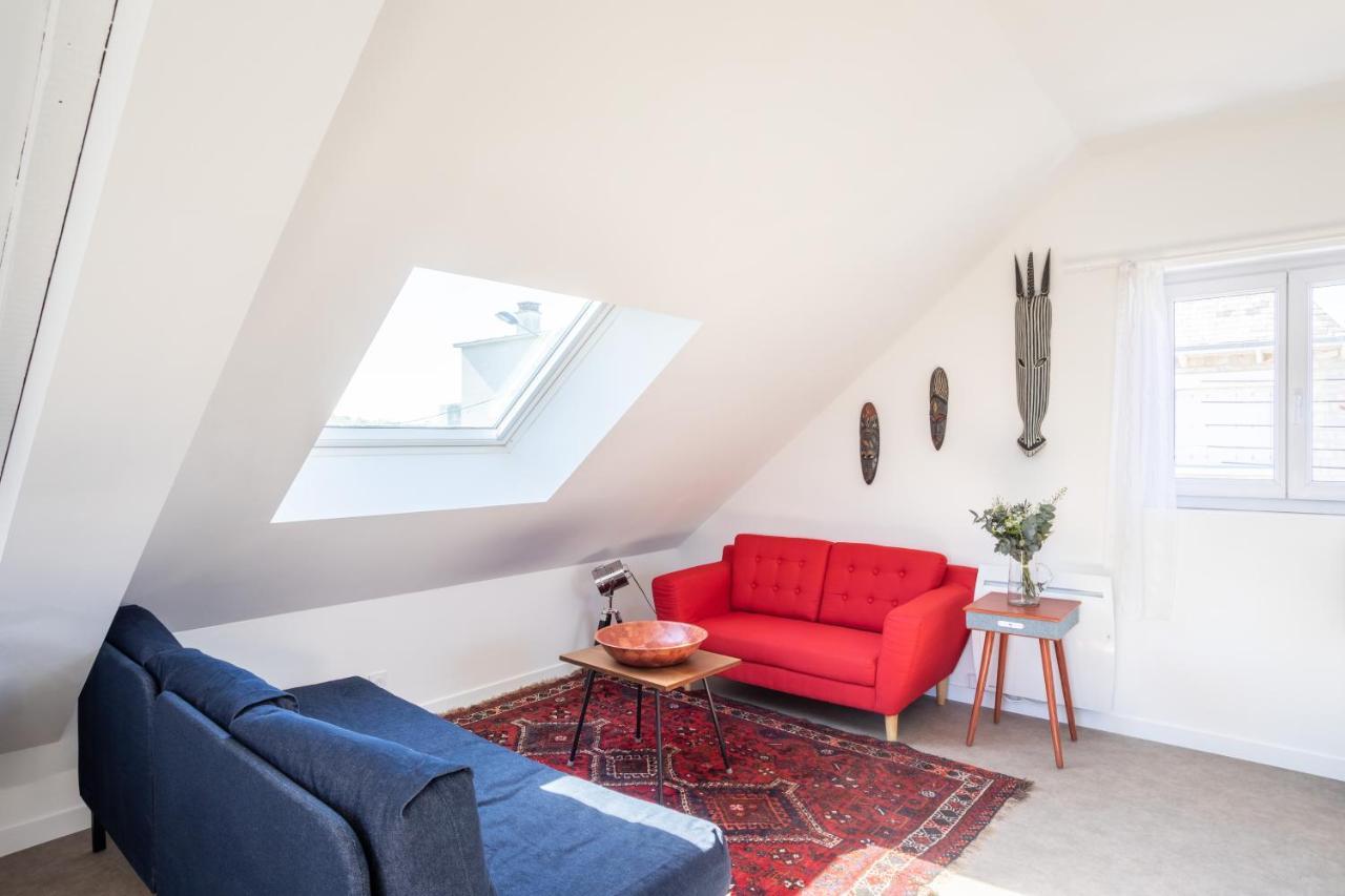 TERANGA - Studio proche CHU avec grande terrasse Rennes Esterno foto