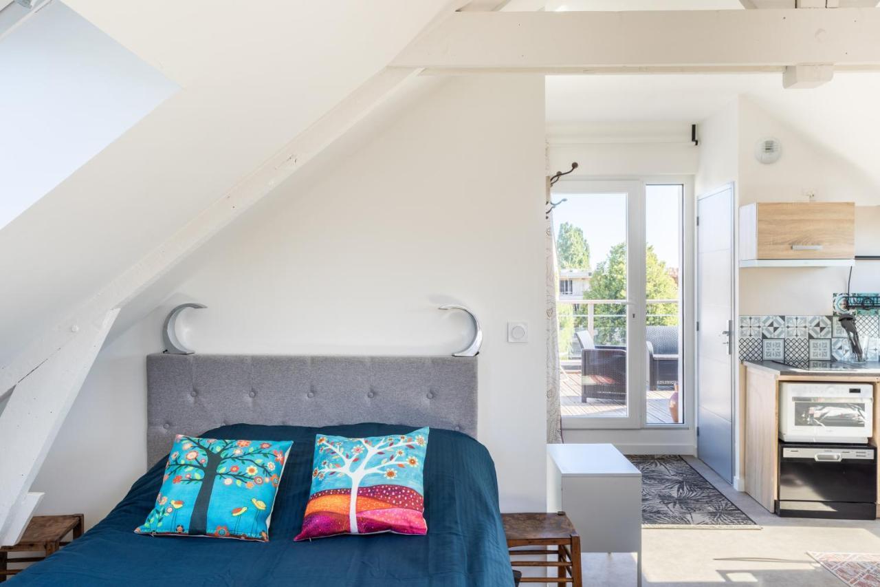 TERANGA - Studio proche CHU avec grande terrasse Rennes Esterno foto